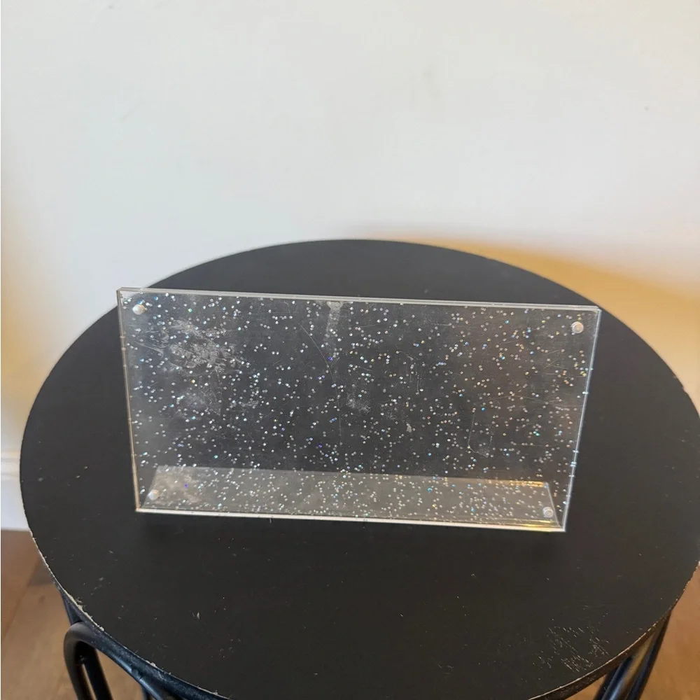 Sparkling Clear Acrylic Polaroid Frame